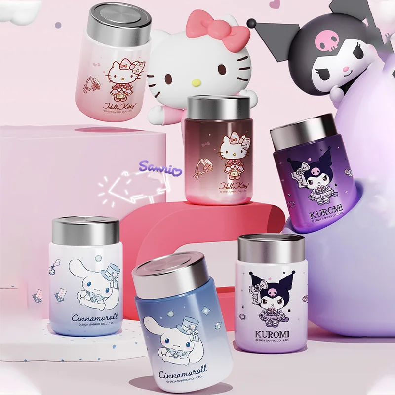 

Sanrio Cinnamoroll Mini Insulated Cup 230Ml Hello Kitty Kuromi Stainless Steel Pocket Portable Coffee Cup Student Insulated Cup