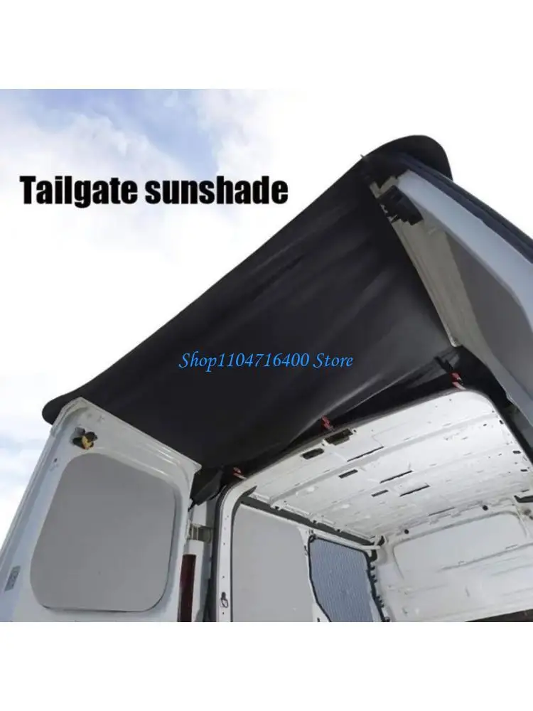 

y1gd Oxford Fabric Truck Sun Shade Rainproof Shelter For Outdoor Camping Tailgate Cov