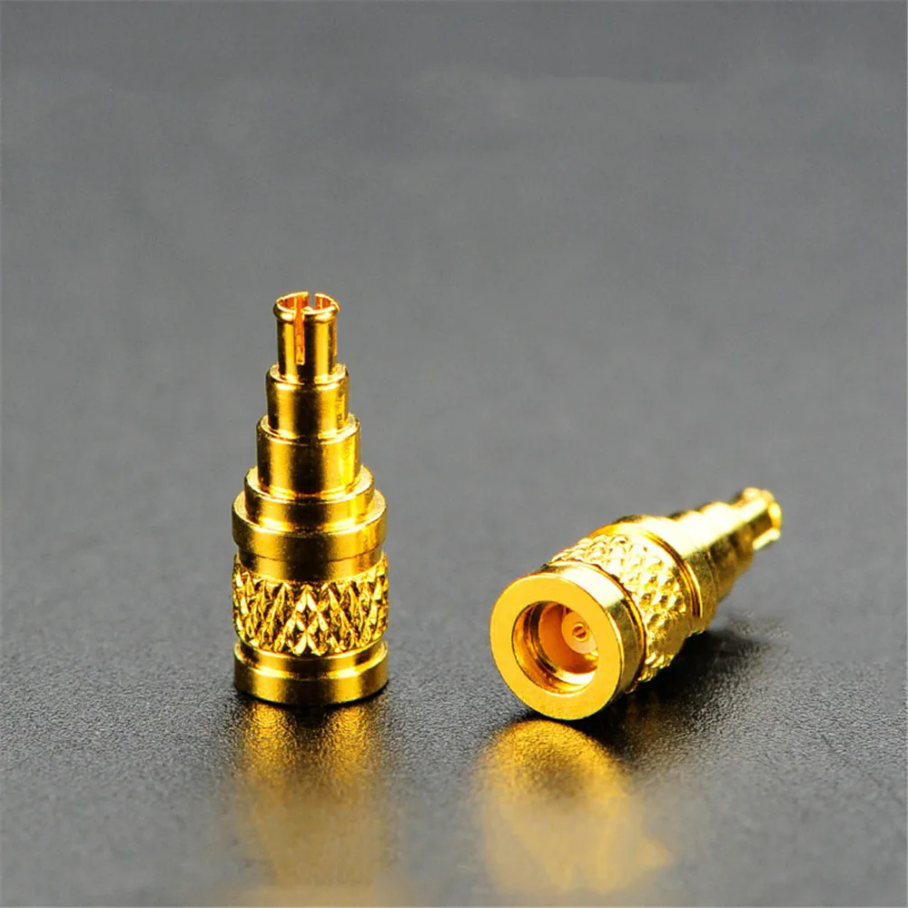 암 MMCX-수 금속 IEM 커넥터 어댑터, 이어폰 케이블 어댑터, 2 핀 0.78 A2DC IE500 IE900 IE40PRO IPX 이어 M9, 1 쌍