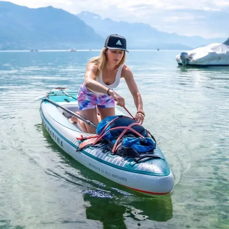 340 سم 402 سم CASCADE TANDEM-لوح مجداف وقوف قابل للنفخ، قارب كاياك، سوب طوف، صياغة، مقاعد مفردة ومزدوجة