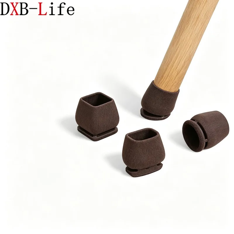 8Pcs Table Foot Cushions Chair Silent Wear-resistant Cover Dining Board Furniture Cushion Positive Inclined Stool Leg Protective