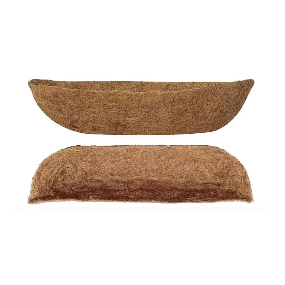 

Кокосовые вкладыши для кашпо, предварительно формованные сменные кокосовые вкладыши для перил, балконных корзин, кашпо-корыт, замена вкладышей для настенных кашпо