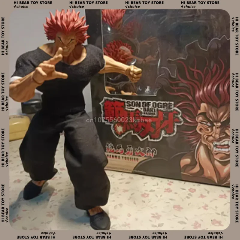 

Hanma Yujiro Figure Storm Toys Grappler Series Anime Figurine Pvc Action Figura GK Model Statue Collectible Child Birthday Gift