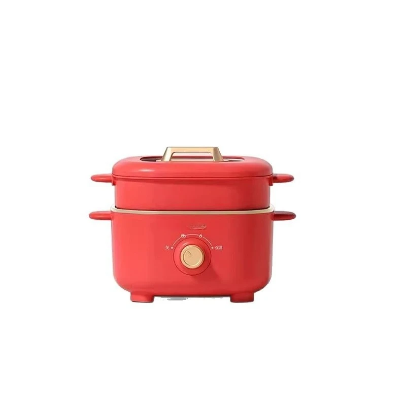 

Liquid heater 2.5L electric boiling pot, electric hot pot, steaming on top and boiling on bottom