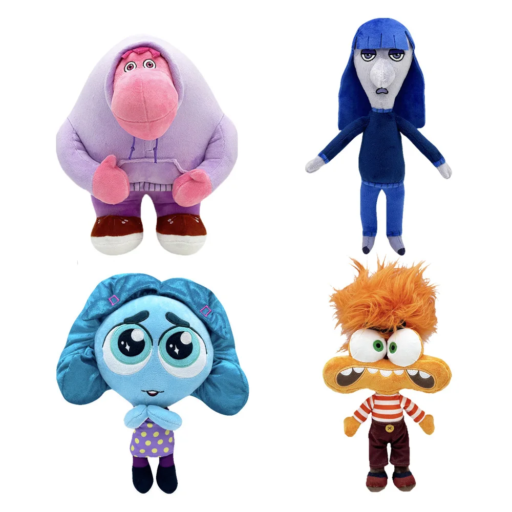 2024 nuova bambola di peluche Inside Out Cute Ennui ansia Envy Doll Cartoon farcito Action Fiugre Doll Toy regalo per bambini Biethday