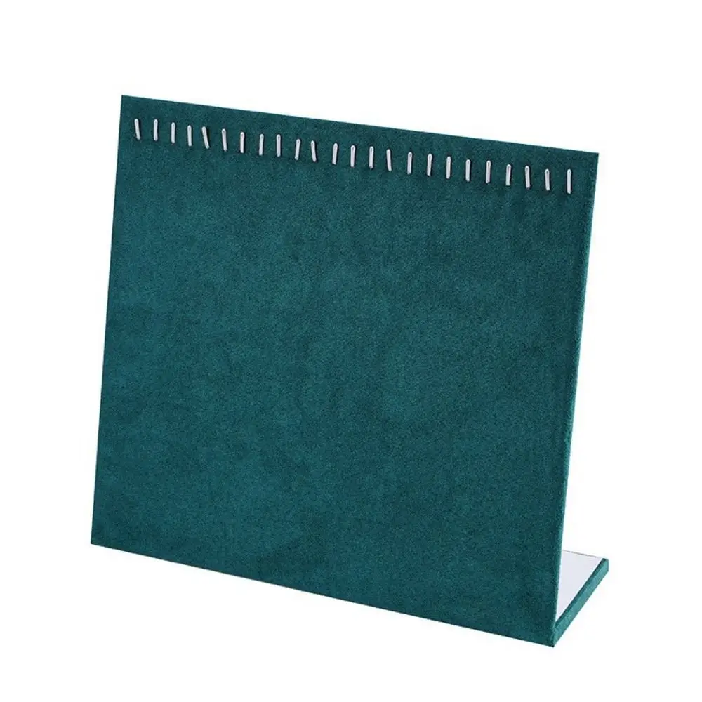 

Useful Large Bracelet Display Rack Flannel Wooden Display Stand 12/24 Hooks Hanging Necklace Display Shelf