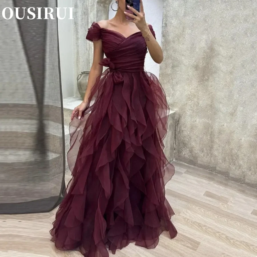 Elegant Mesh Patchwork V-neck Evening Gown Chic Lady Party Club Dress Slim for Women's Formal Evening Gown Sexy Evening Dress