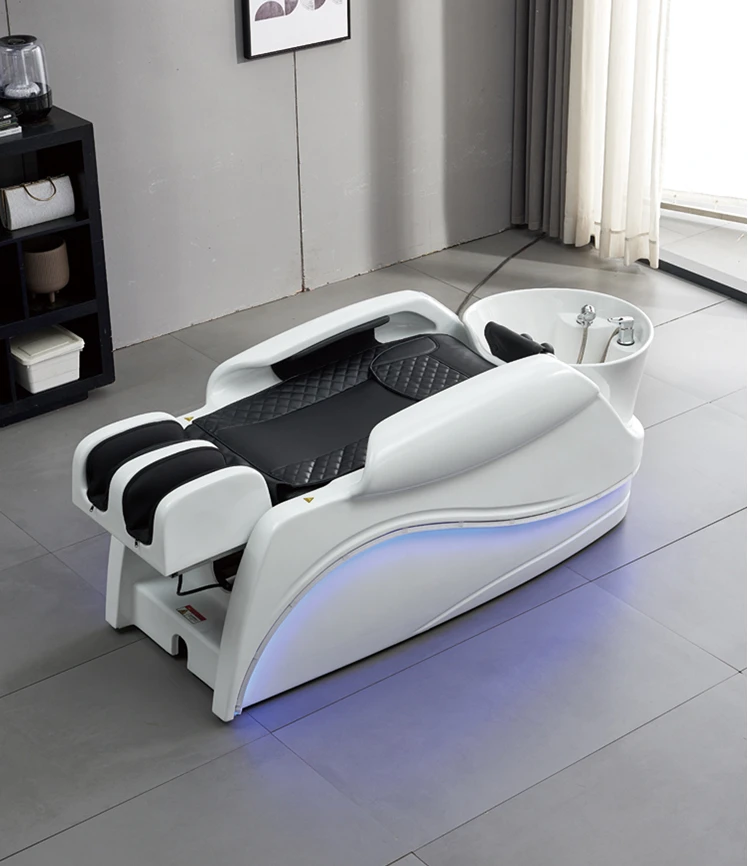 

# Полностью автоматическая интеллектуальная массажная кровать для шампуня, специальная электрическая кровать для шампуня для парикмахерской, многофункциональная тайская головка