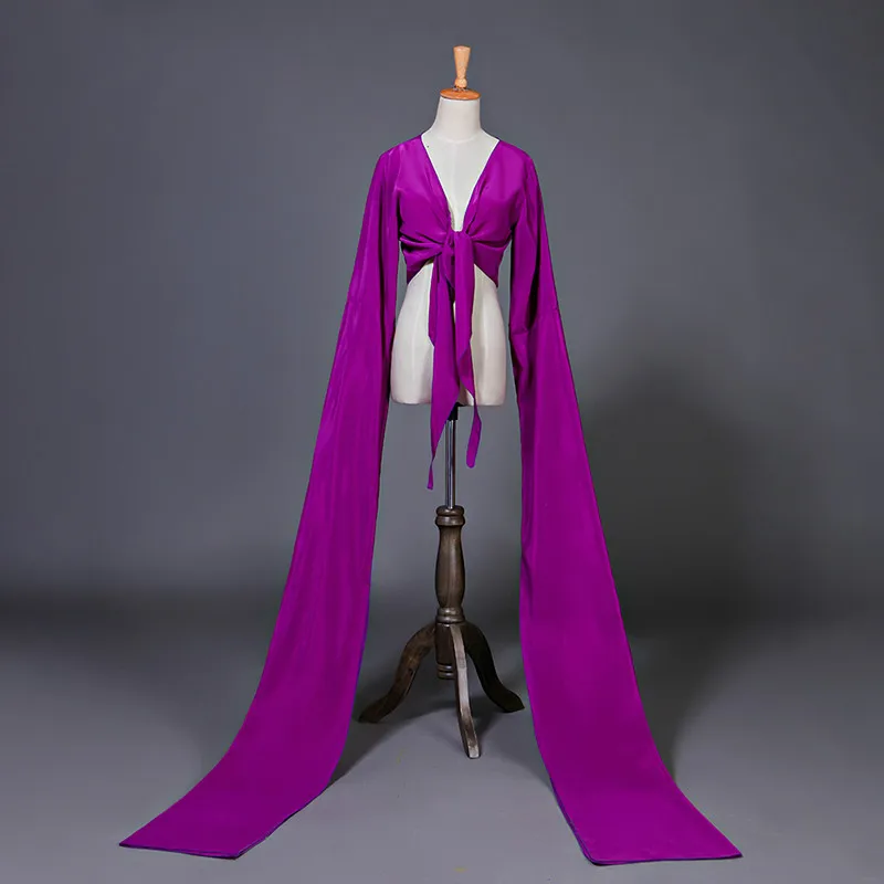 Nhiều Màu Hanfu Nước Tay Cổ Điển Kinh Kịch Tây Tạng Cho Người Lớn Trẻ Em Để Luyện Tập Vũ Đạo Biểu Diễn Yangko Quần Áo