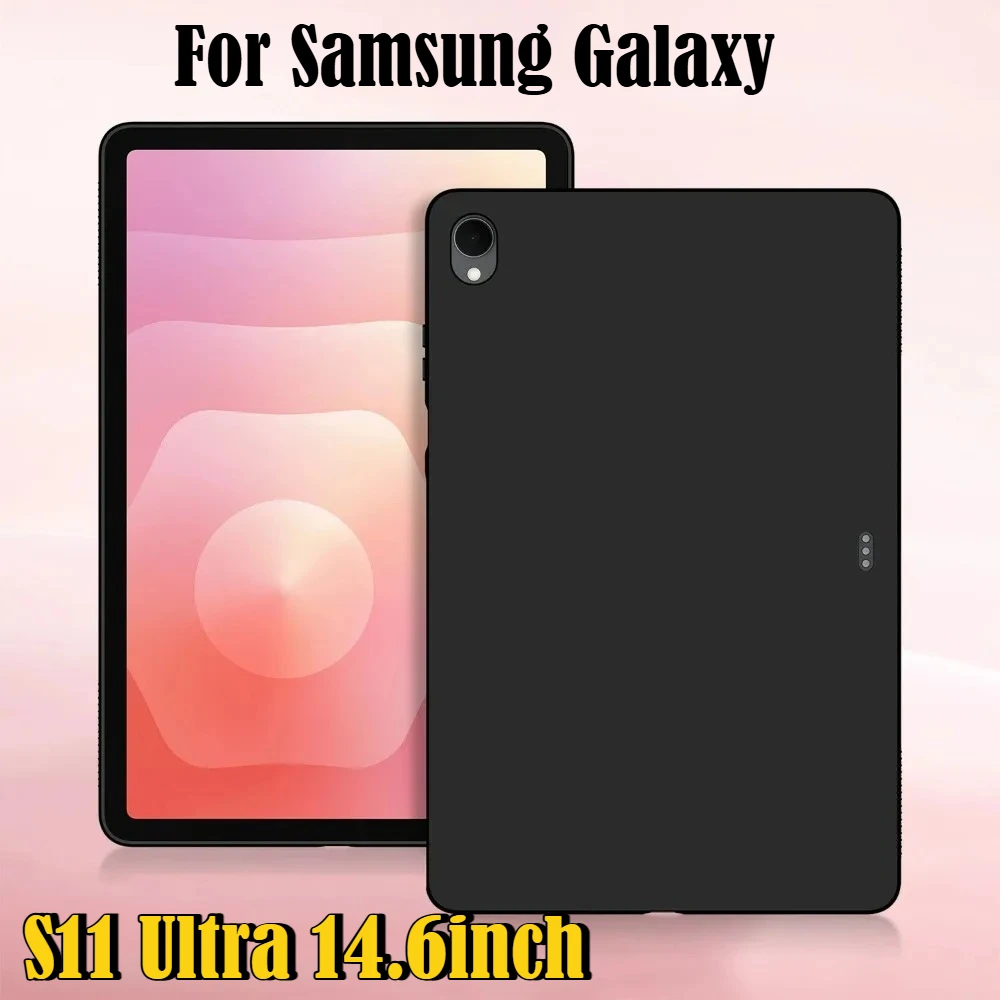 2026 Soft Silicone TPU Case for Samsung Galaxy Tab S11 Ultra 14.6 Inch S10 Lite S9 FE S8 S7 A11 A9 Plus 11 