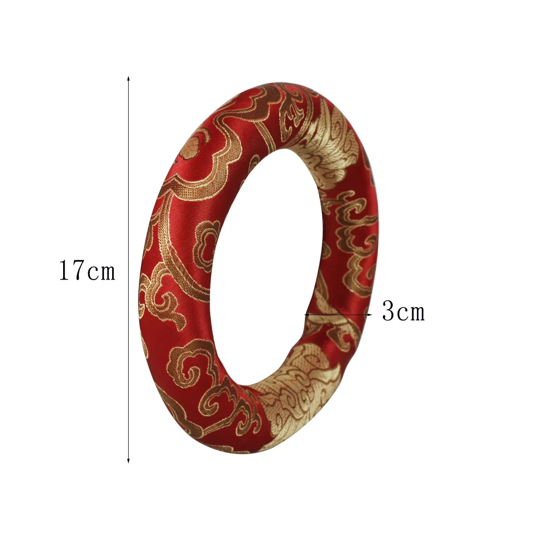 싱잉볼 쿠션 악기 액세서리 홈 데코레이션 패드 실크 매트 요가 명상 불교 싱잉볼 부품