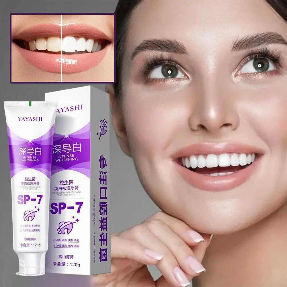 

Toothpaste Whitening Whiten Repair Bleaching Yellow Breath Crest White Stain Health 3d Fresh Toothpaste Dental L1X6