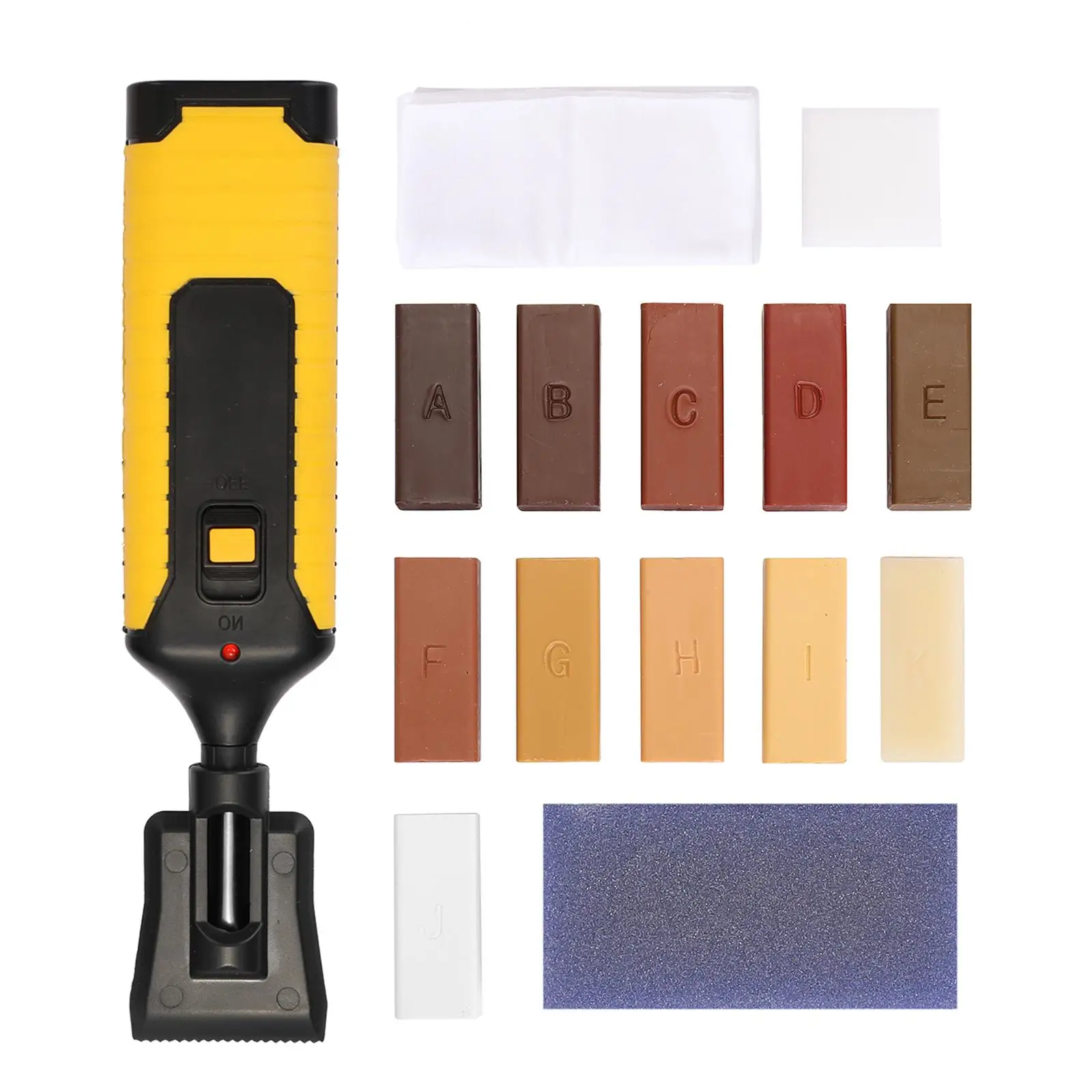 Laminate Floor Fitting Set Multi Colored Repair Kit for Home Worktop Hardwood Vinyl Surface