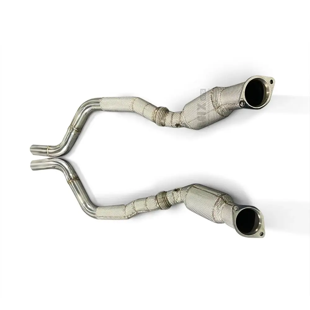 Downpipe Exhaust for Dodge Charger R/T 5.7 2006-2013 Insulation Layer protection for High-performance Downpipe