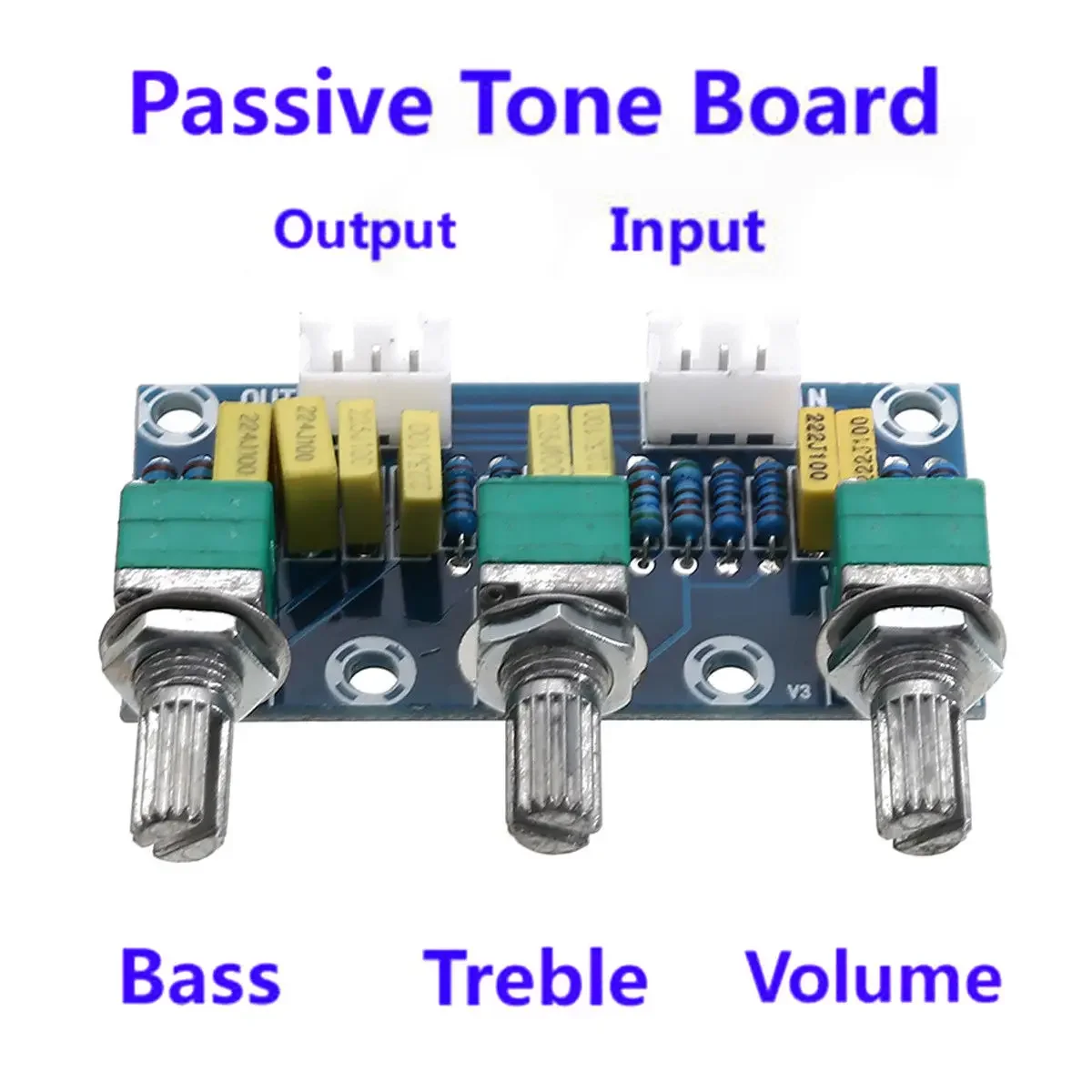 Passive Tone Module XH-M802 Volume Bass Treble Control Preamplifier Board Volume Control Subwoofer PCB Adjustment Amplificador