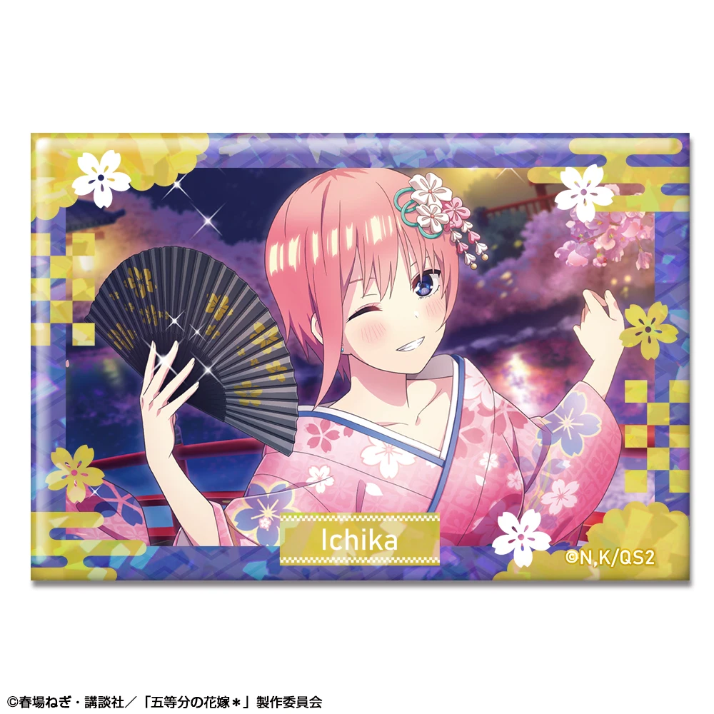 أنيمي Quintessential Quintuplets6CM سلسلة مفاتيح مصنوعة من الأكريليك نموذج تأثيري شخصيات حلية اكسسوارات السلع جمع الهدايا #2