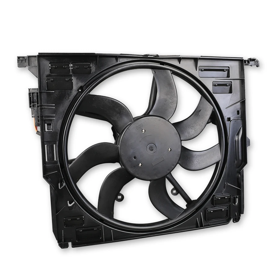 

Electric Motor 12V Power Car Radiator Cooling Fan For F15 X5 X6 Mounting Kit