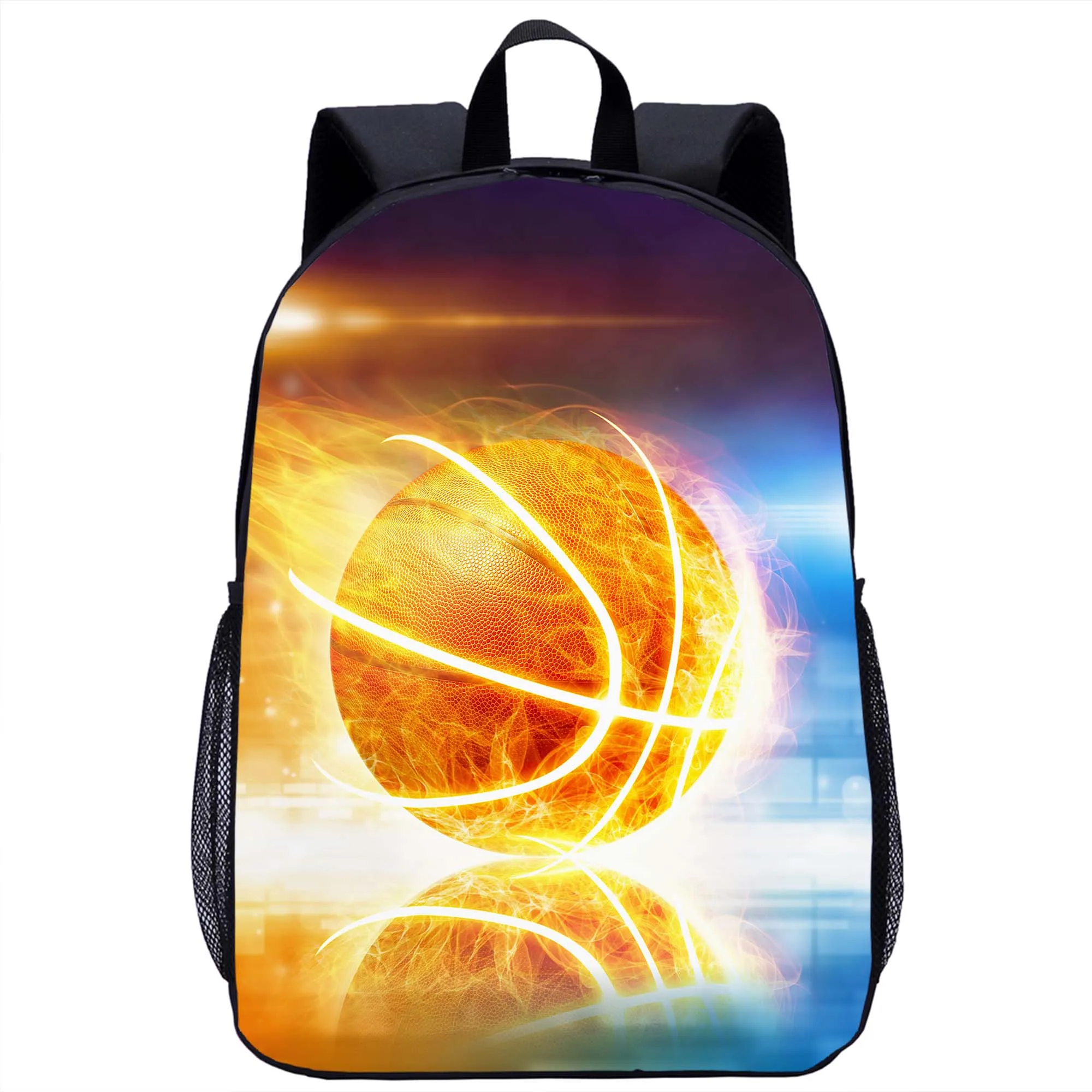 Football Basketball Pattern Backpack Teenager Girls Boys Schoolbag Laptop Bag Daily Storage Backpack Women Men Travel Rucksacks