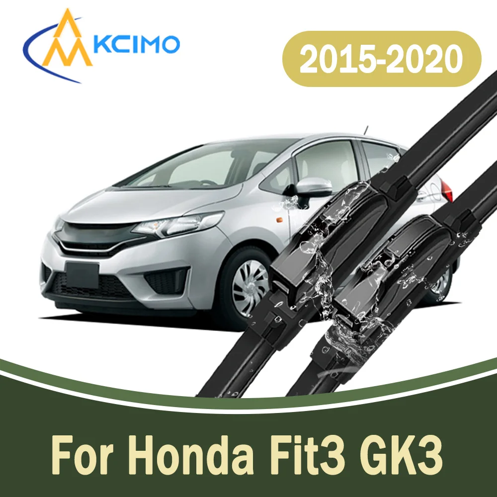 

Всепогодные щетки стеклоочистителя для Honda Fit3 GK3 2015-2020, бесшумные, 2 шт.
