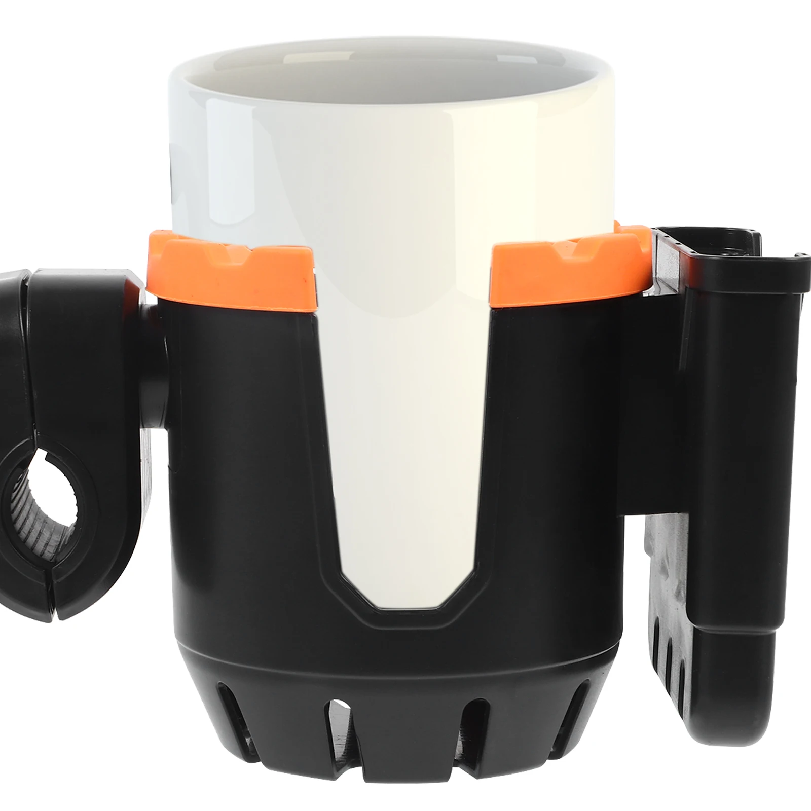 

Universal Cup Holder Wheelchair Stroller Walker Scooter Bike Bed Railings Armrests Trolley Easy Install Detachable Drink Holder