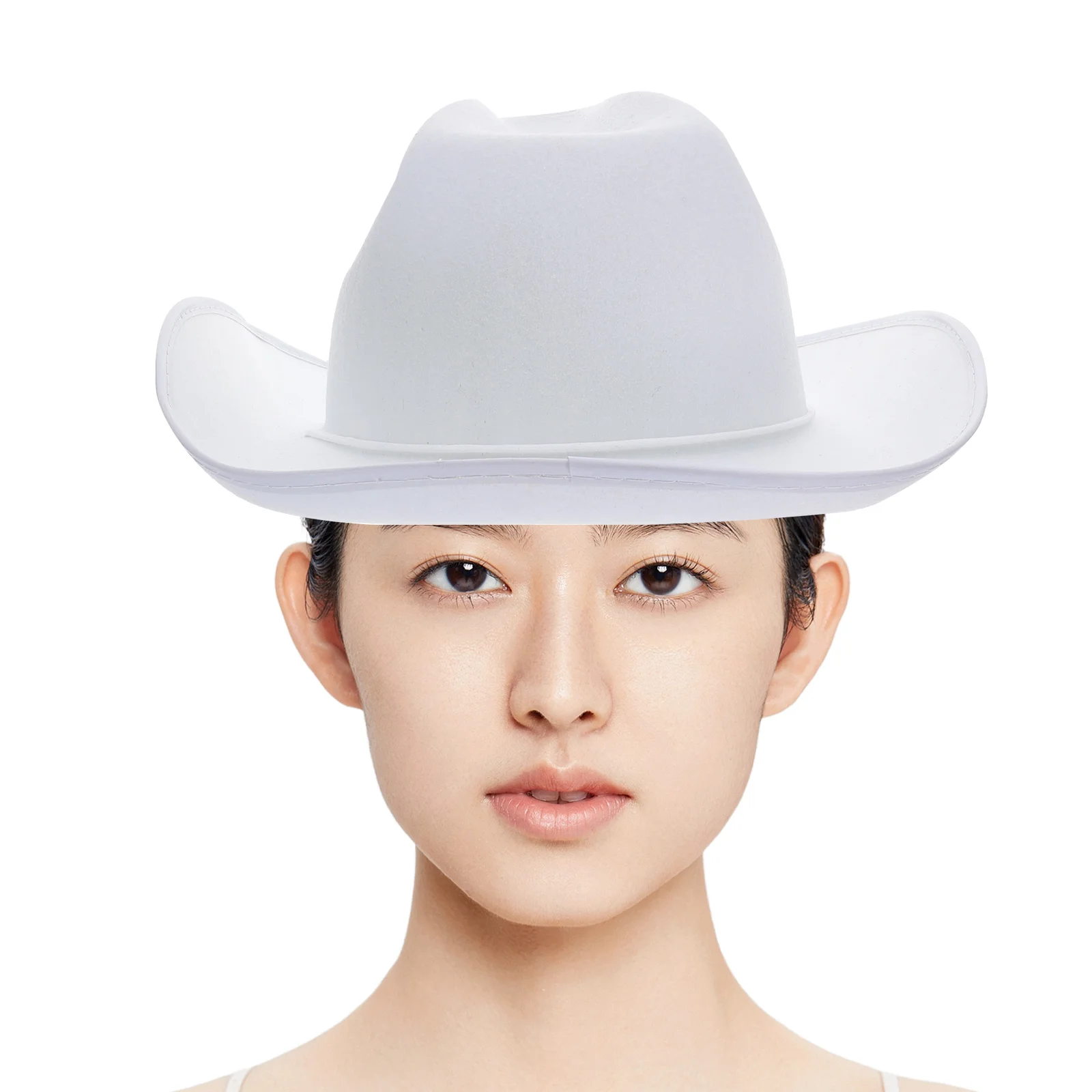 

Vintage Western Hat Wide Brim Jazz Party Hats Festival Dress Up Cowgirl Outfits Men Women Hats Party Hat Men Festival Dress Up