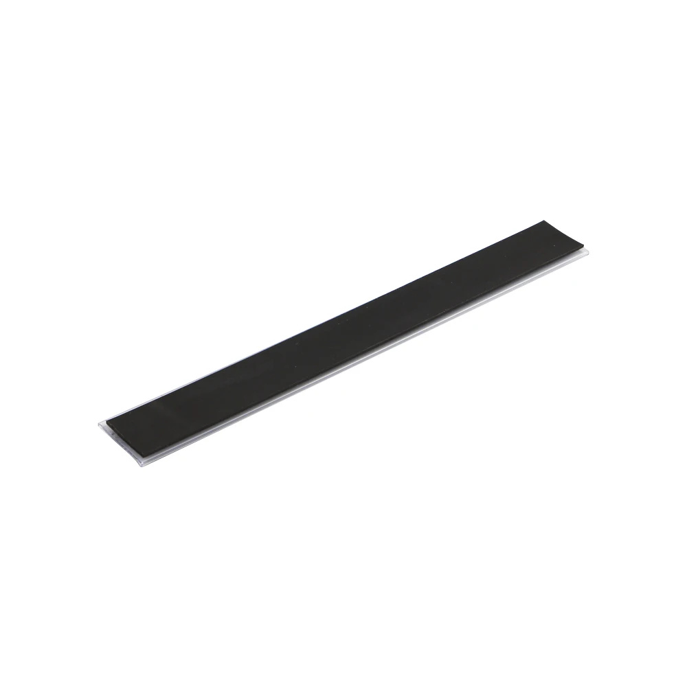 2x20cm Pvc Tag Clip Shelf Channel Label Clear Data Strip Magnetic Label Holders Data Card Holders With Clear Plastic Protectors