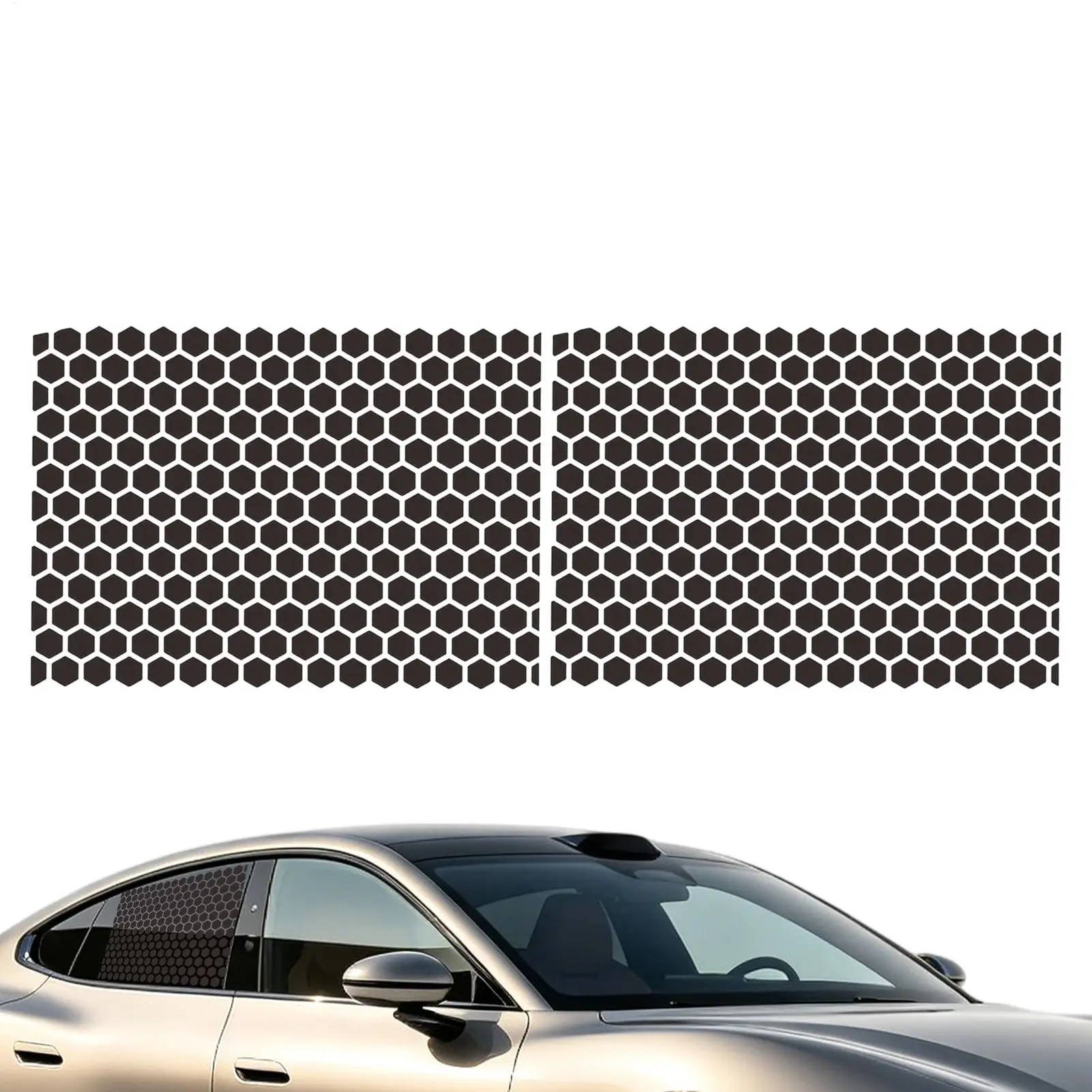 

2Pieces Heat Blocking Sunshades Car Window Privacy Film Window Film Sun Blocking for Interior Windshield SUV RV Truck Automobile