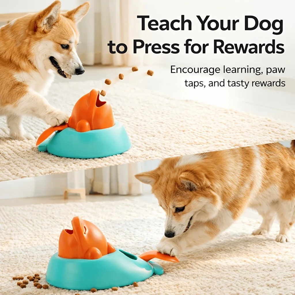 Engaging Toy for Dogs That Dispenses Treats, Designed for Indoor Fun, Training Puzzles, And Active Play