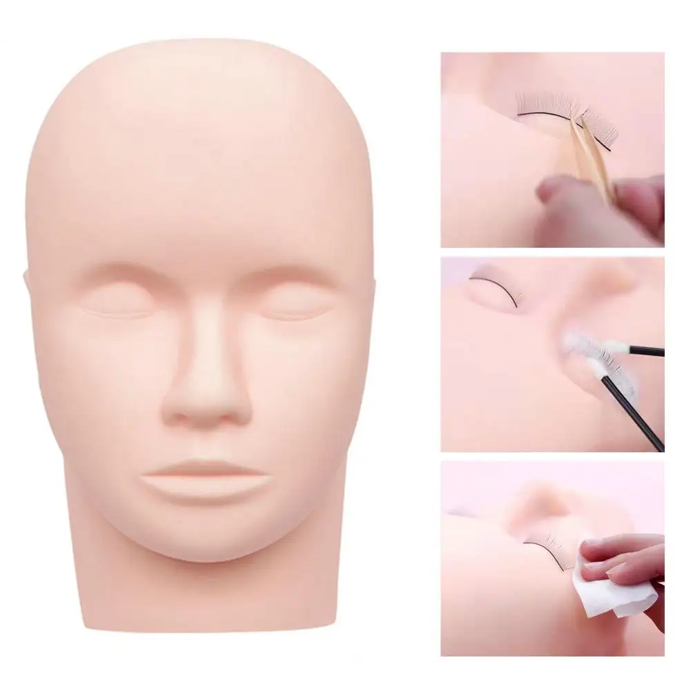 Practice Mannequin Head Tattoo accesories Professional Lash Mannequin Head for Makeup Training