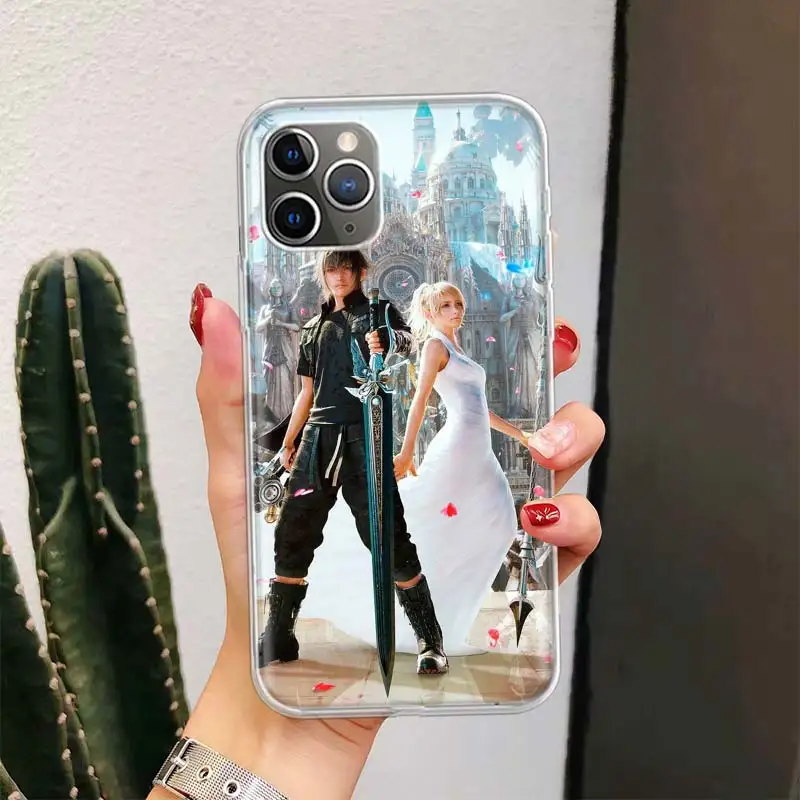 Final Fantasy VII For iPhone 16 15 14 13 12 11 Pro Max Phone Case X XS XR 7 Plus Print 8 SE Apple Fundas Cover Coque 11 15 13 14