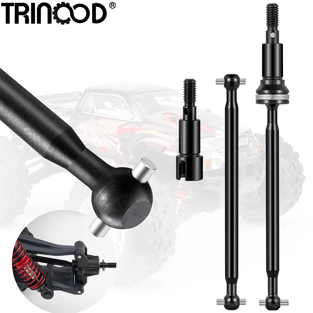 

TRINOOD стальной передний и задний карданный вал CVD, чашка дифференциала из собачьей кости для 1/16 HLX Q901, высокоскоростные бесщеточные аксессуары для грузовиков