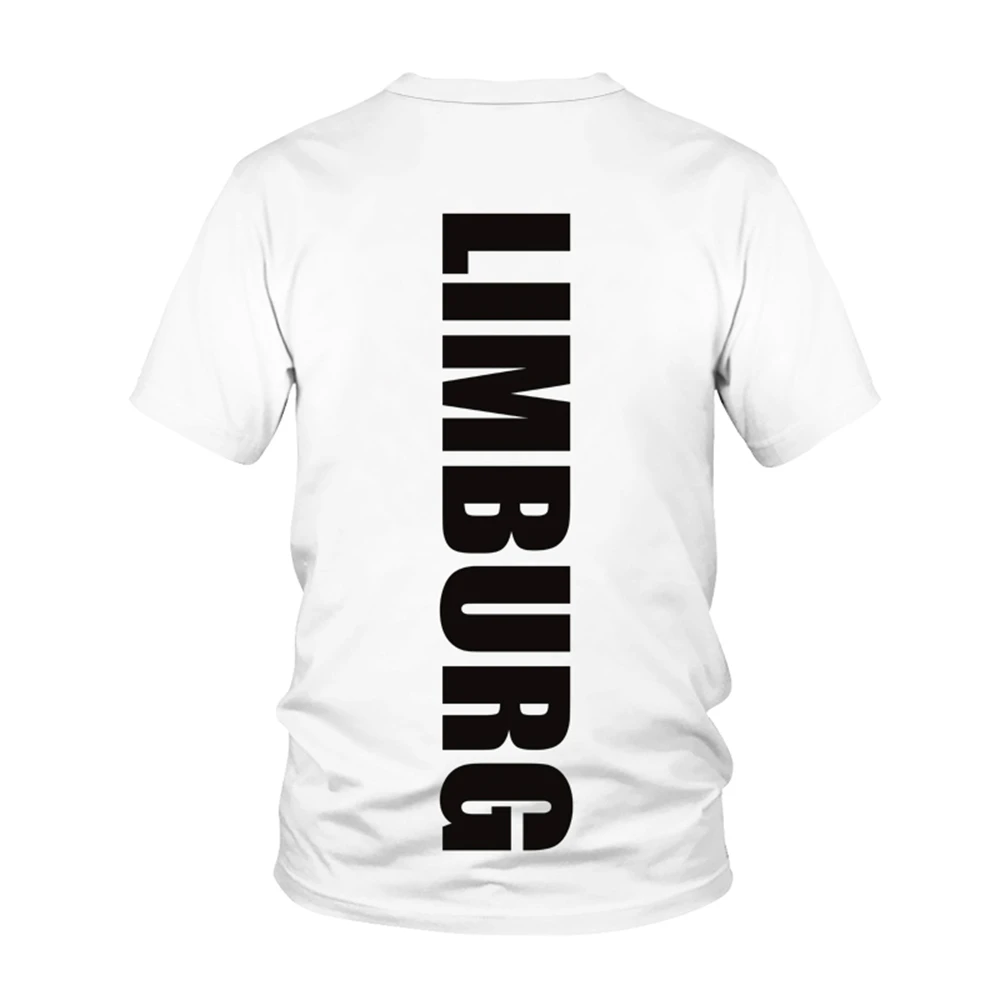 Netherlands Limburg Same Pattern T-shirt Men's Hot New Summer Women's Short-sleeved T-shirt Top Shirt Children's 3D