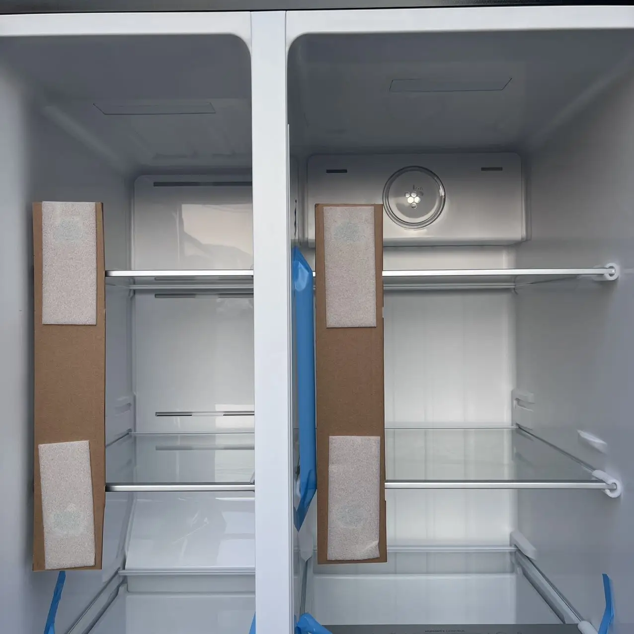 ثلاجة تجارية مفتوحة الباب 2025 595 لتر - ثلاجة عاكسة خالية من الصقيع مع ترموستات رقمي