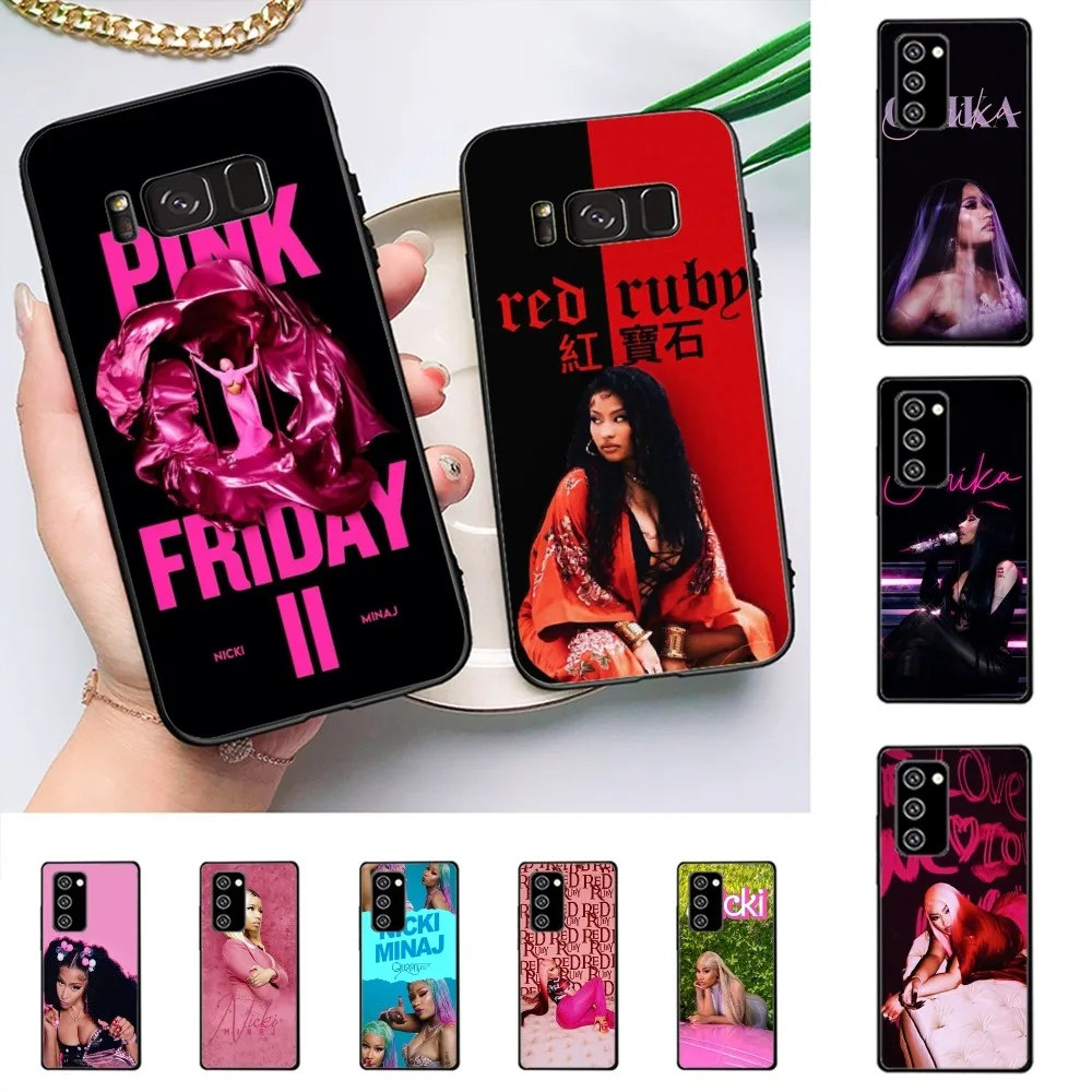 N-Nicki M-Minaj Rapper Pink Friday 2 Phone Case For Samsung J 7 Plus 7core J7 Neo J6 Plus Prime J6 J4 J5 Mobile Cover