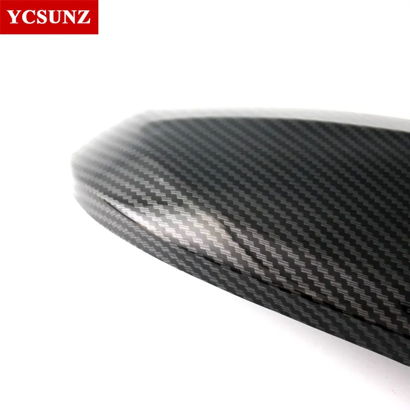 New Carbon Fiber Mirror Cover For Toyota Hilux Revo Rocco Innova Fortuner Rav4 2016-2019 2020 2021 4x4 4x2 Car Accessories