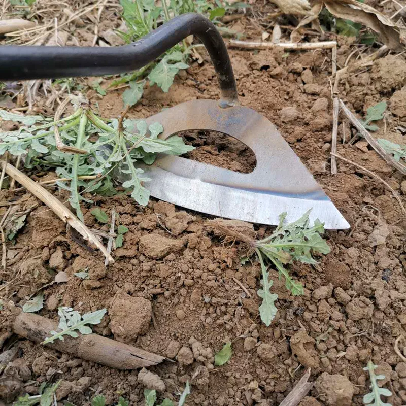 Imagem -02 - Especial Todo o Aço Oco Enxada para o Plantio de Capina Casa Terra Recuperação Agrícola Luz e Acessível Ferramentas Capina