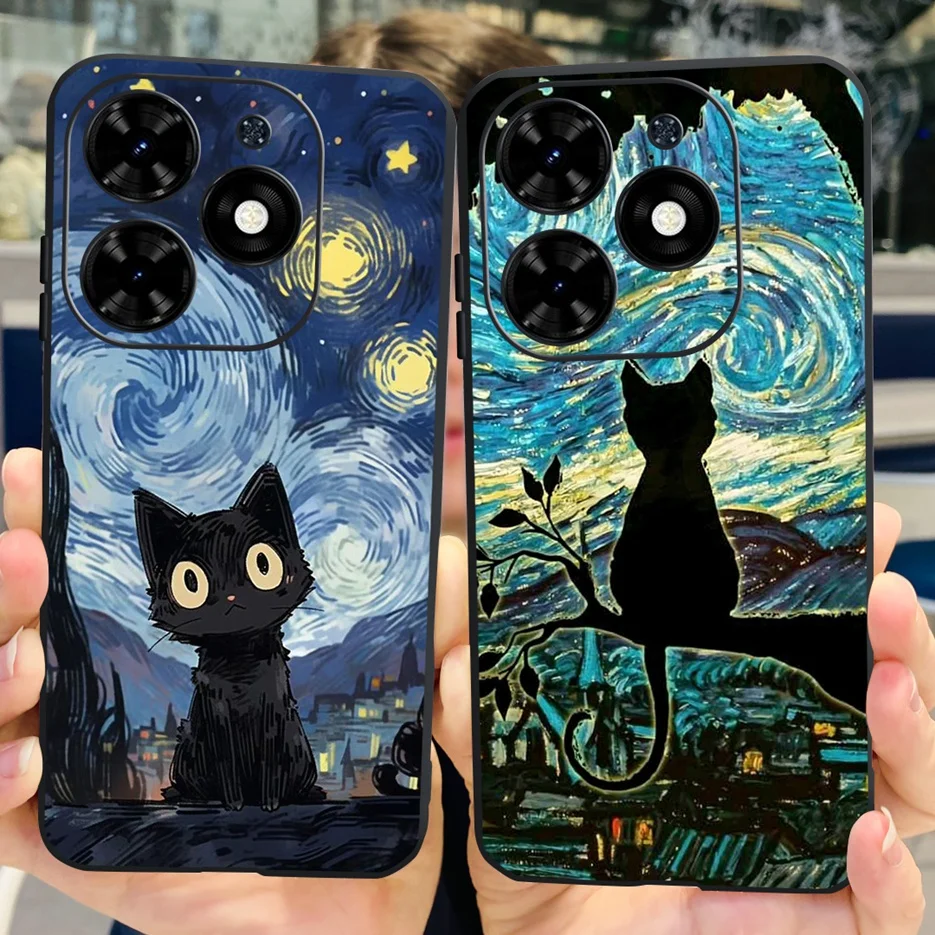 For Infinix Hot 40 Pro Case X6837 New Popular Painted Cover Soft Silicone Phone Case For Infinix Hot 40i Hot40 Pro Hot40i Fundas