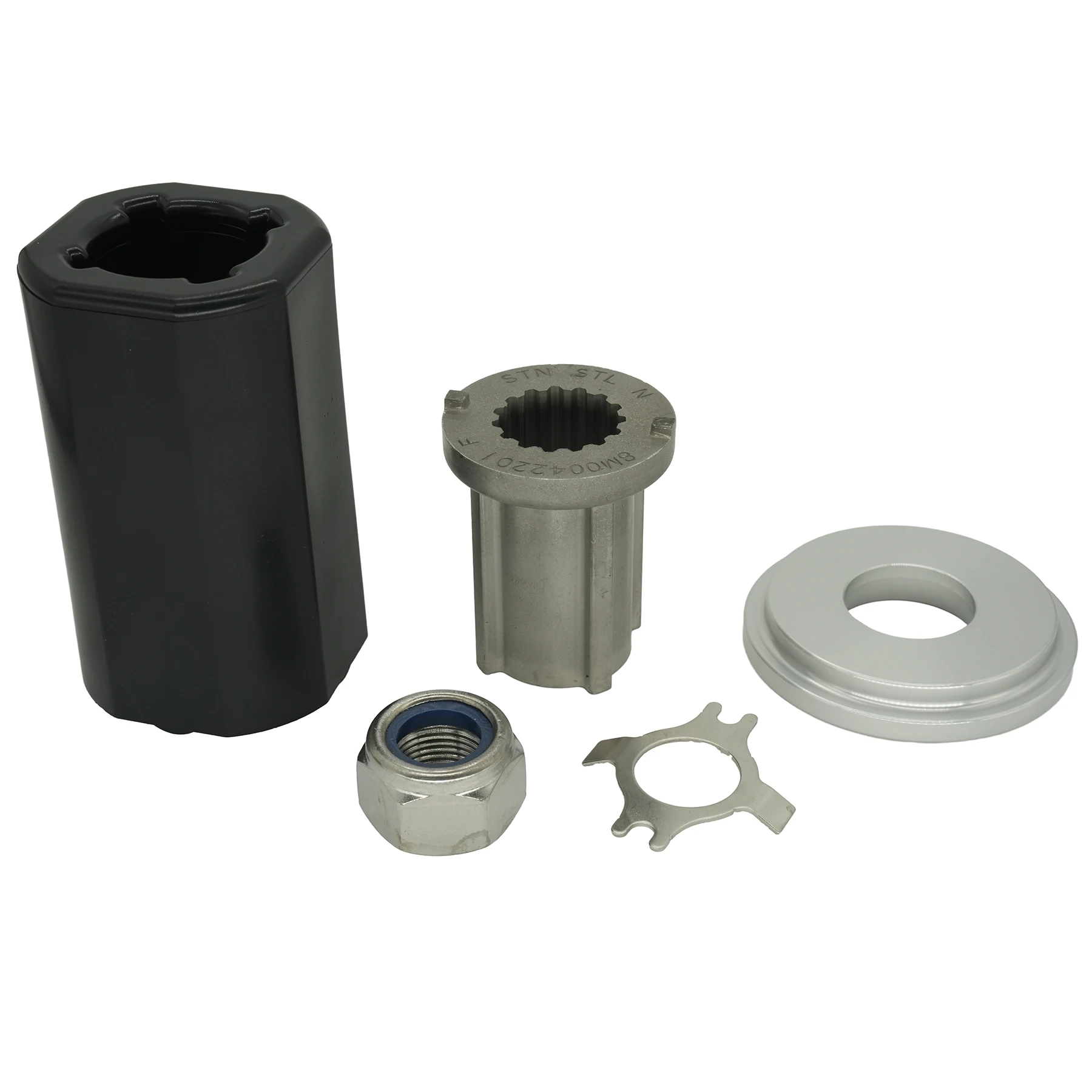 835257Q1 Boat Motor Flo-Torq 2 Hub Kits for Mercruiser Alpha One Bravo 1 Mercury Mariner 60-300 HP Outboard Engine 8M0150152