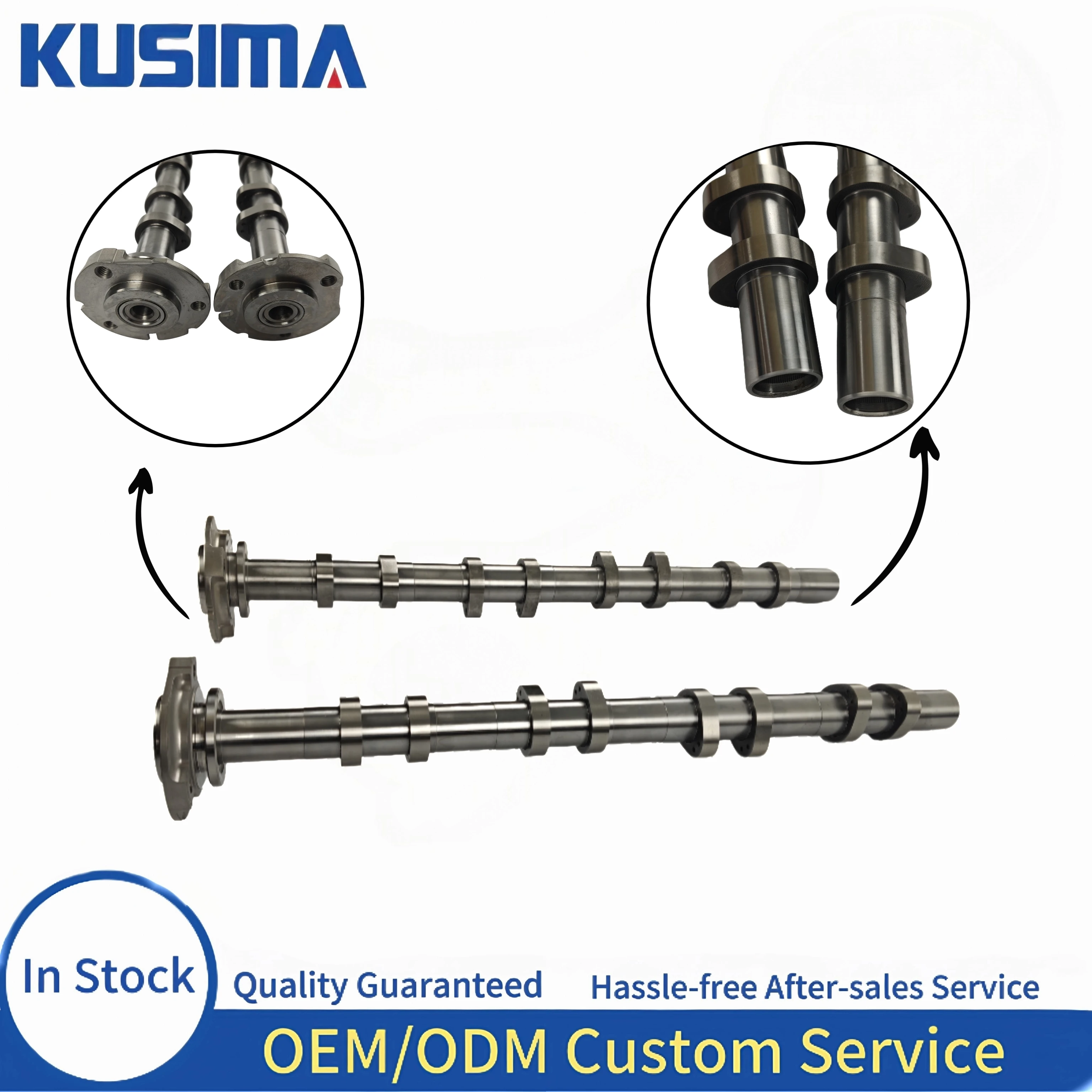 Engine Auto Parts Camshaft Set for Ford Transit Ranger Mk6 V348 2.4 2.4TDCI OEM Quality OE 9C196A270AA 6C106A273BB