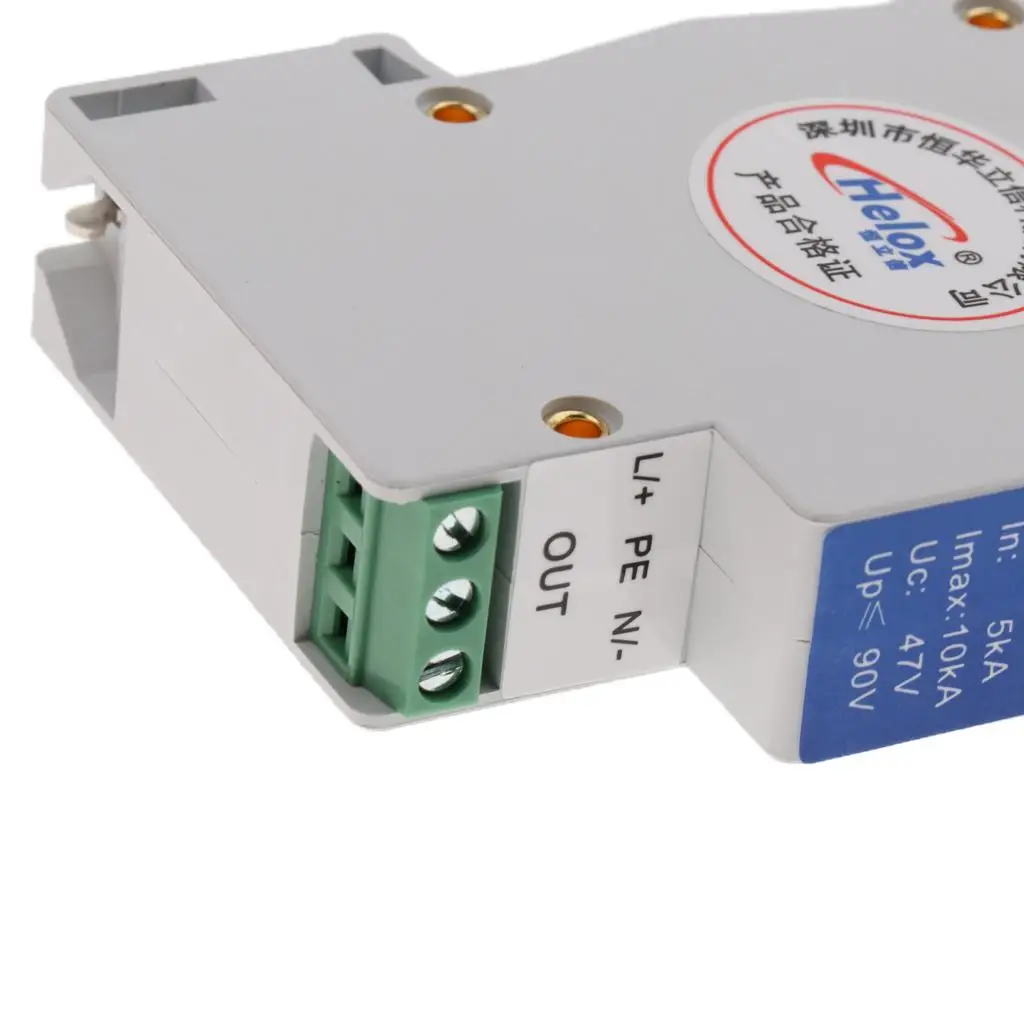 AC DC Surge Protector Plastic Surge Protection Strip for Office Electronics and Power Strip Plugs with Surge Protection