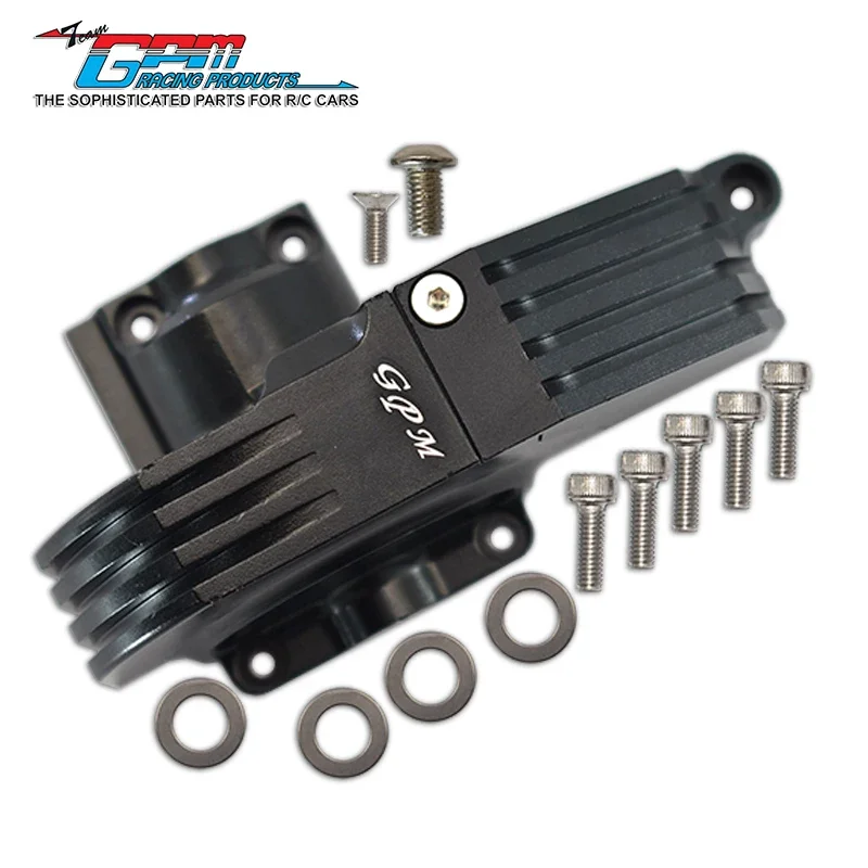 GPM سبيكة معدنية غطاء الترس الرئيسي حماية ل TRAXXAS 1/10 MAXX شاحنة وحش 89076-4 RC جزء السيارة