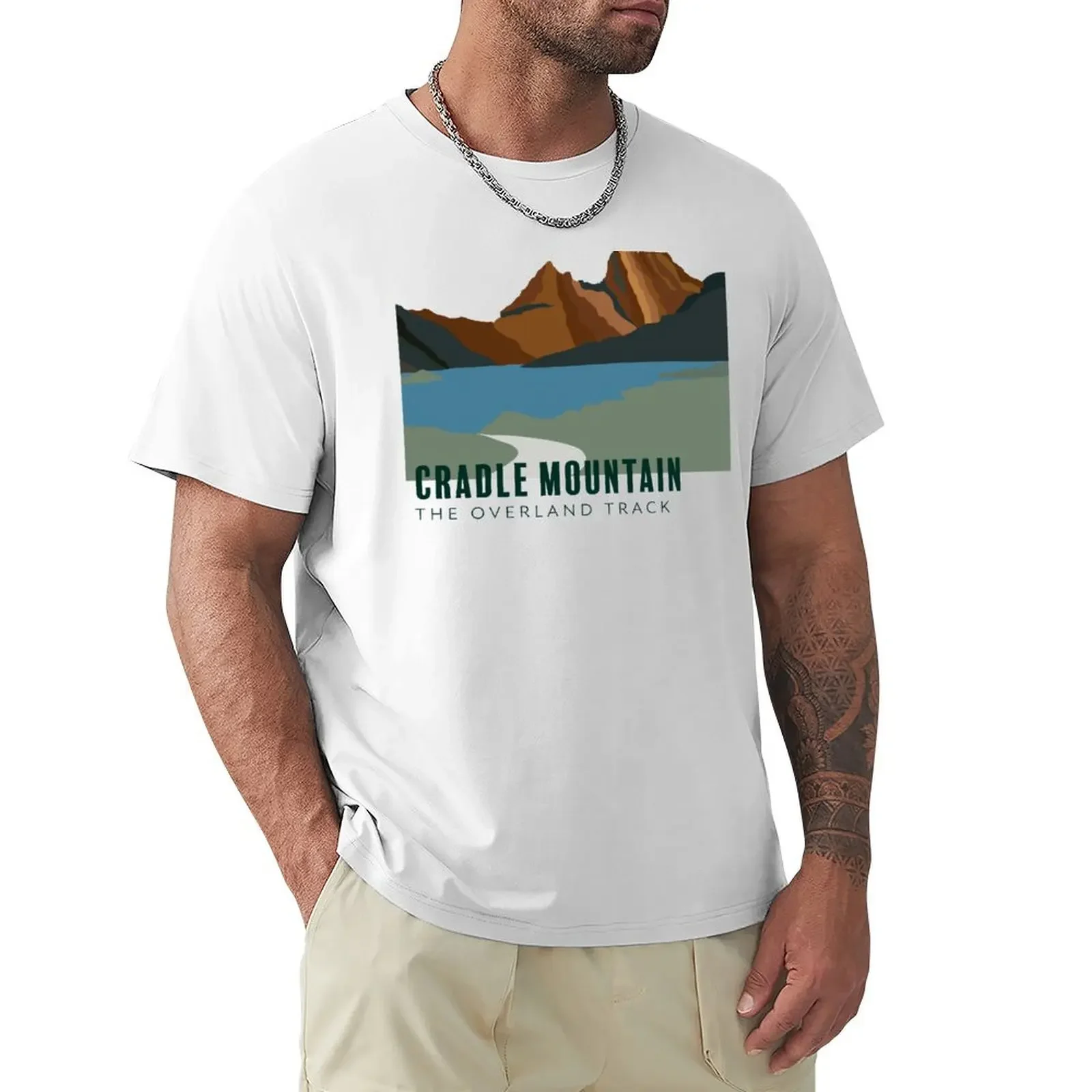 

Cradle Mountain - The Overland Track Great Walk Tasmania T-Shirt shirts graphic customizeds vintage t shirts clothing for men