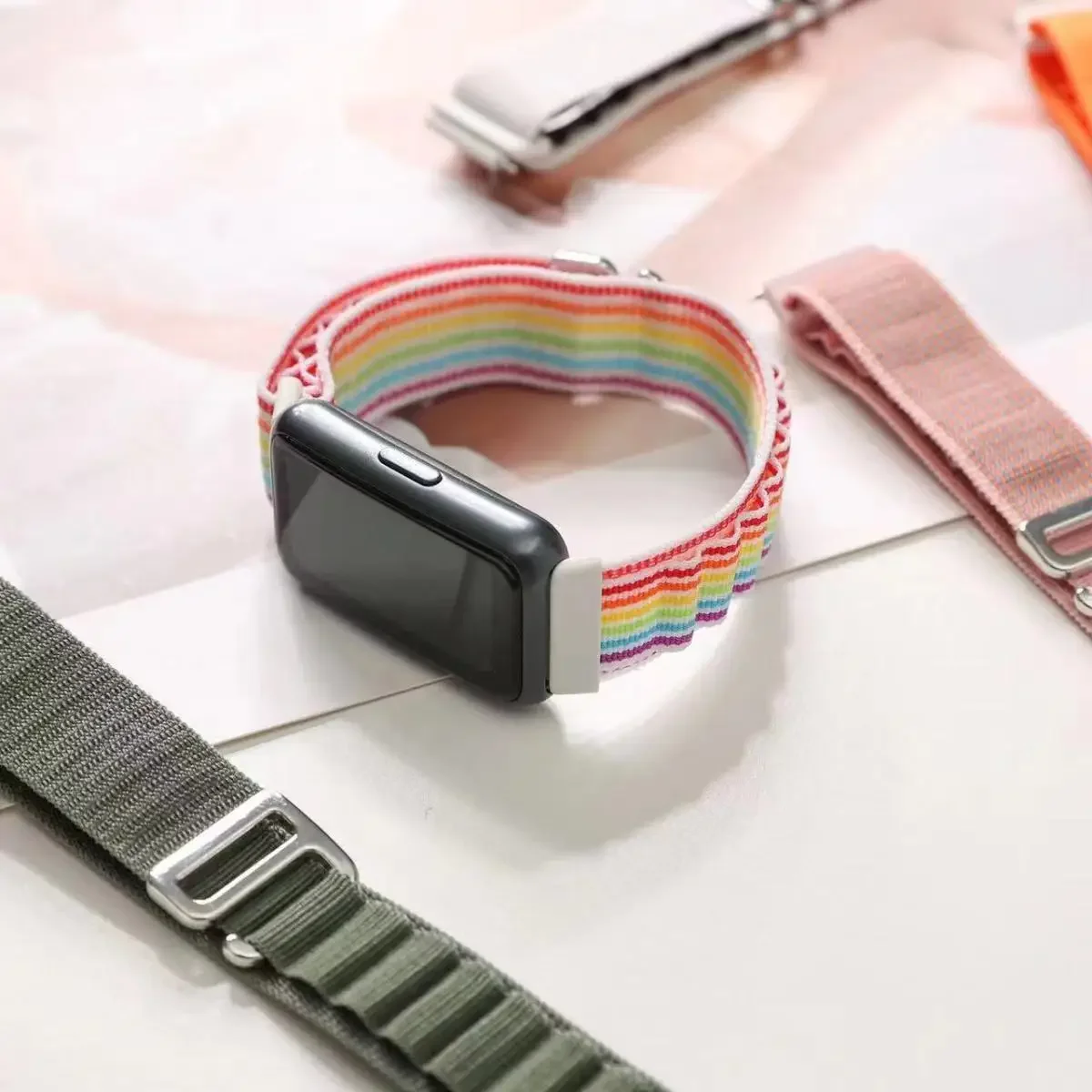 Nylon Loop Band for Xiaomi MI Band 7 Pro Sports Strap Smart WatchBand MIband 7Pro Replacement Bracelet Waterproof Wristband