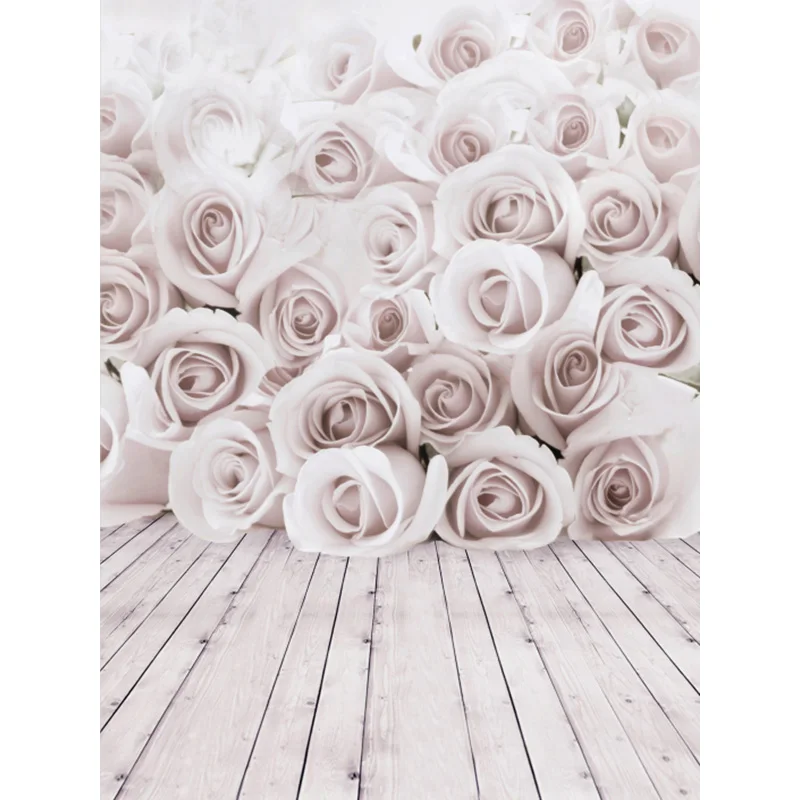 Художественный тканевый фон для студийной фотосъемки в стиле Дня Святого Валентина с надписью «Love Heart из розового дерева Floor» 211215-07