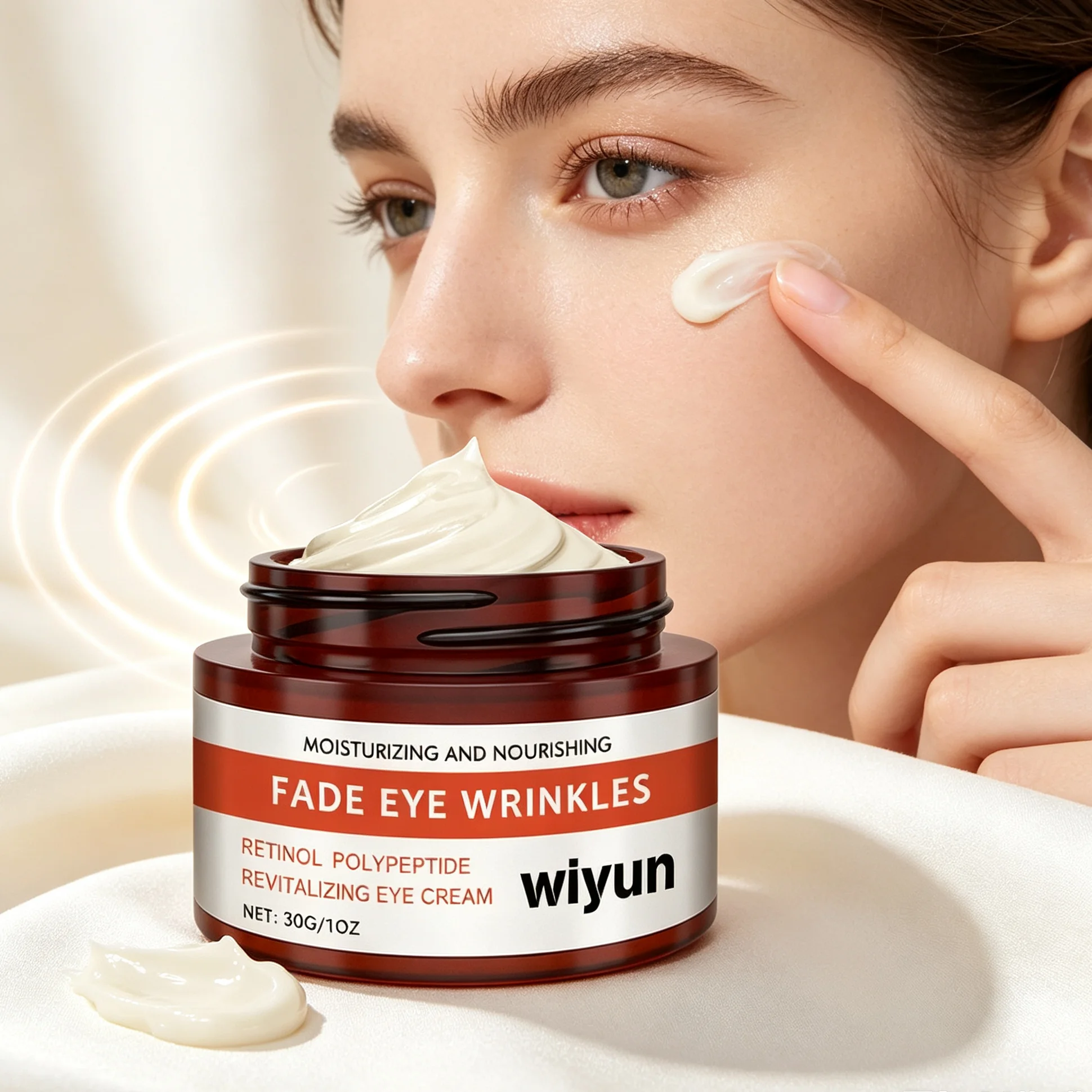 Eye Cream Anti Puffiness Dark Circles Remover Anti Wrinkle Firming Lift Under Eye Bags Brighten Dull Skin Moisturizer Eye Care