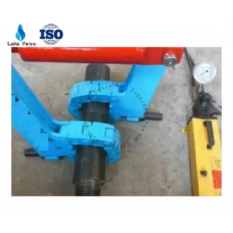 HDD Trenchless Drilling Pipe Hydraulic Tong Handling Tools Breakout Tong