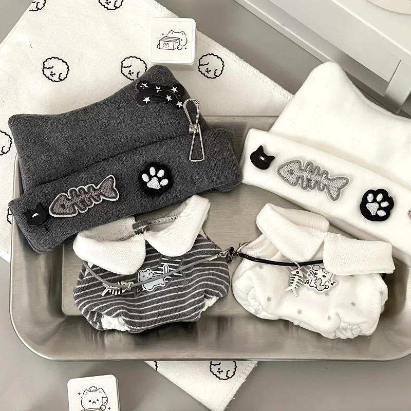

Only Clothes For 15cm 20cm Doll Clothes Set Mimi Series Outfit Costume Accessories For Collectible Cotton Doll Daily Dressing