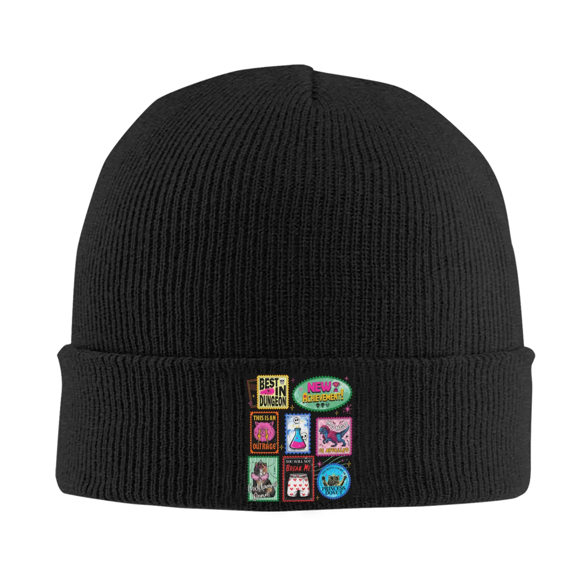 Dungeon Crawler Carl Winter Skullies Beanies Hat Warm Autumn Knitted Hats Bonnet Caps for Women Men