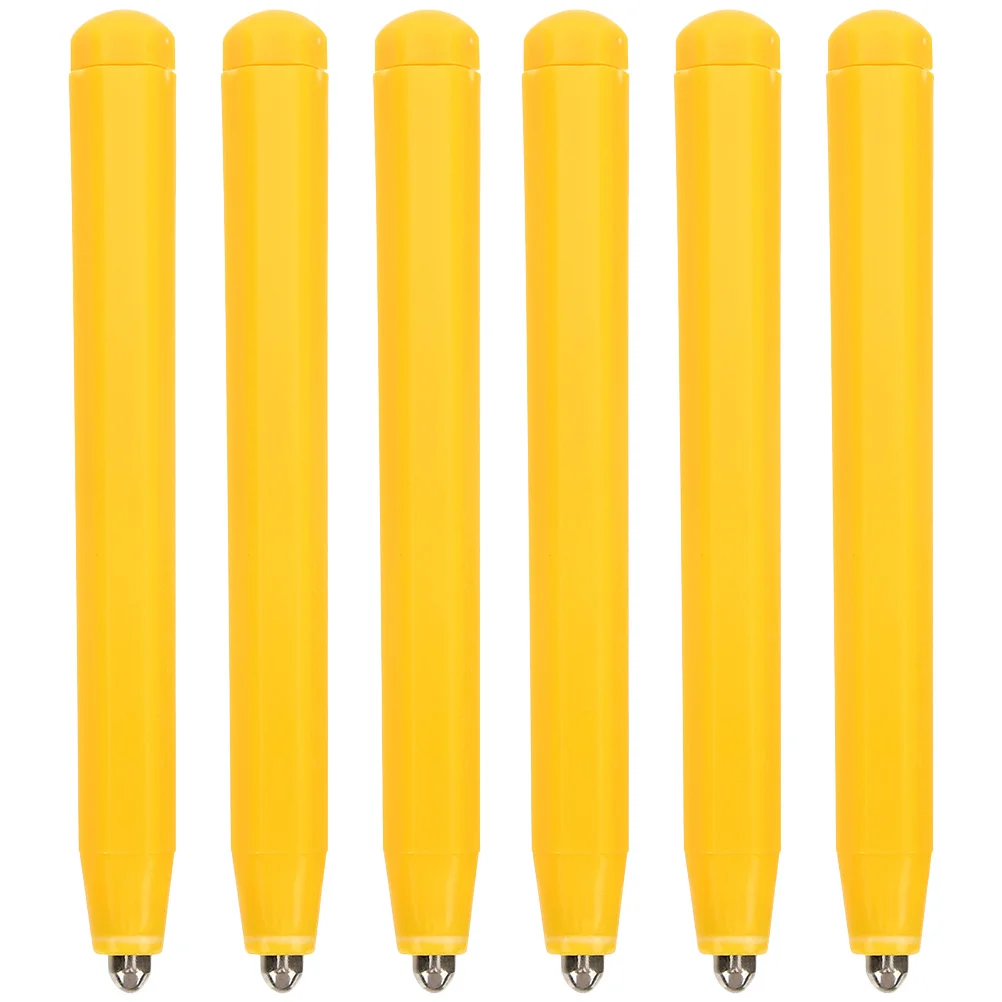 6 Pcs Magnetic Drawing Board Pen Pens Portable Replacement Painting Plastic Writing