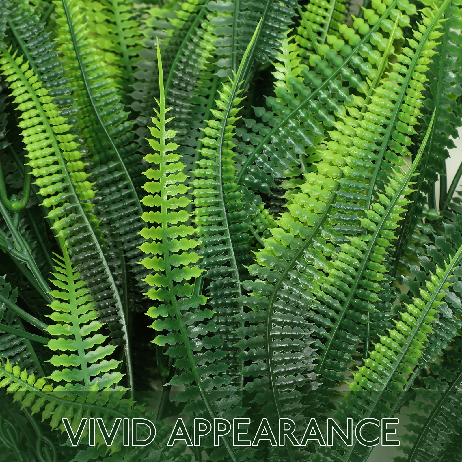 

Artificial Grass Wall Hanging Plants Vines Decor Greenery Leaf Ferns Fake Faux Indoor